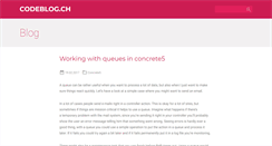 Desktop Screenshot of codeblog.ch